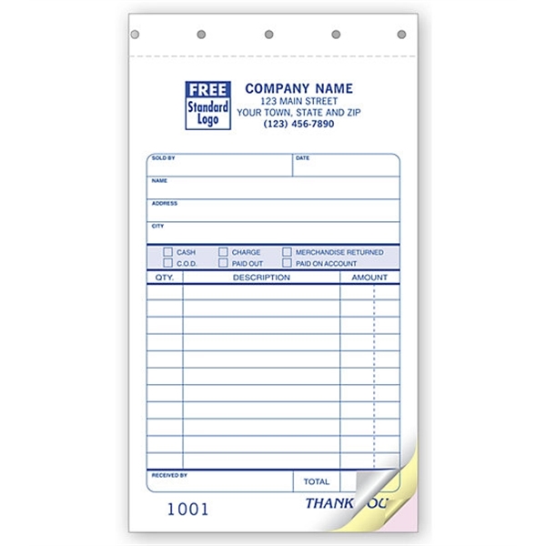 Sales Slips, Classic Small - Sales Slips, Classic Small - Image 0 of 0