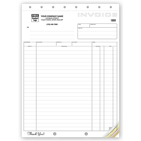 Shipping Invoices, Classic Design, Large - Shipping Invoices, Classic Design, Large - Image 0 of 0