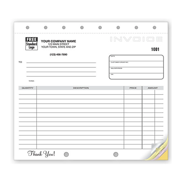 Invoices, Classic Design, Lined, Small - Invoices, Classic Design, Lined, Small - Image 0 of 0