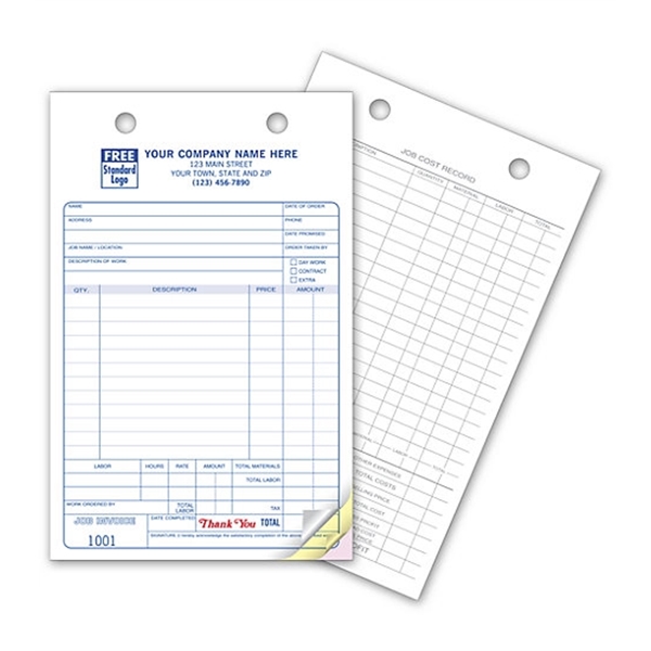 Work Order Register Forms, Large, Classic - Work Order Register Forms, Large, Classic - Image 0 of 0