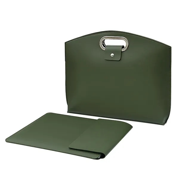 Executive Leather Laptop Tote Bag - Executive Leather Laptop Tote Bag - Image 10 of 15