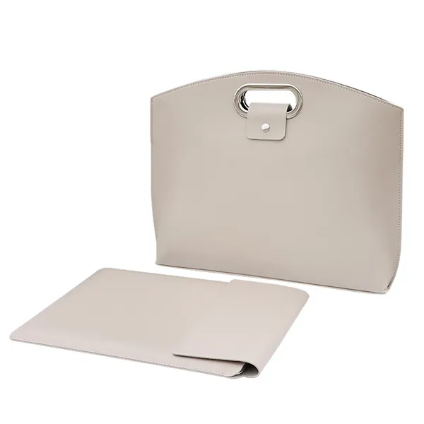 Executive Leather Laptop Tote Bag - Executive Leather Laptop Tote Bag - Image 12 of 15