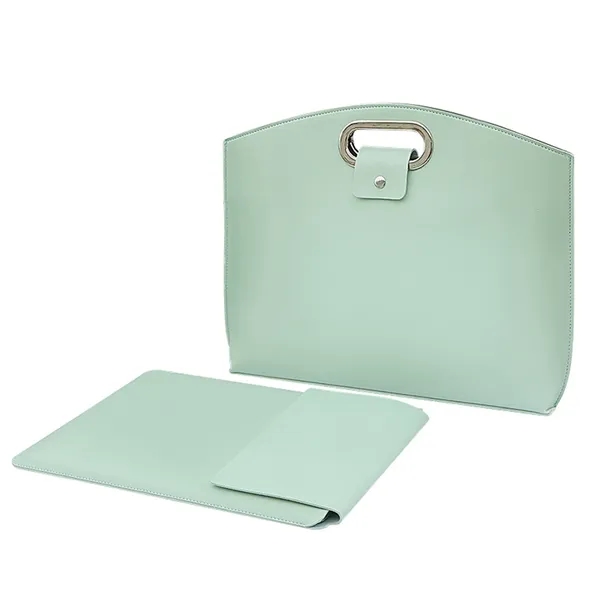 Executive Leather Laptop Tote Bag - Executive Leather Laptop Tote Bag - Image 15 of 15