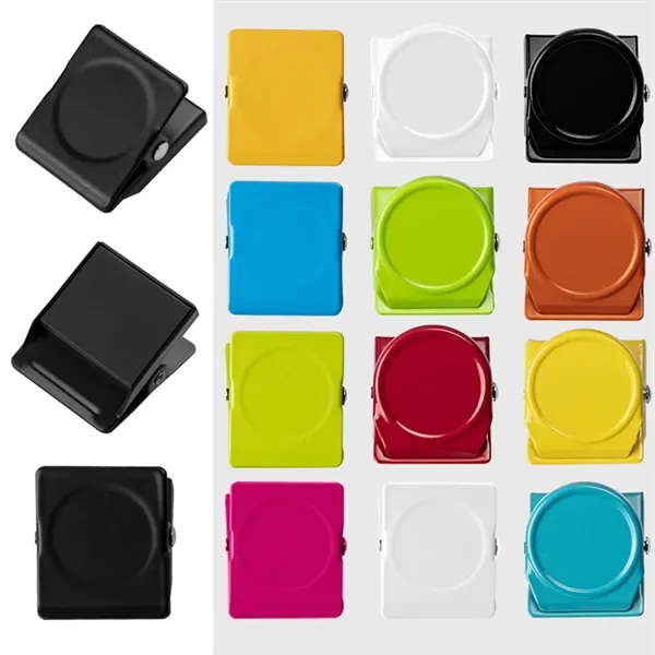 Colorful Fridge Magnetic Clips Heavy Duty Magnets - Colorful Fridge Magnetic Clips Heavy Duty Magnets - Image 1 of 6