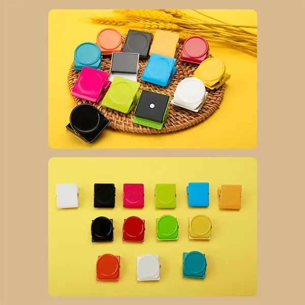 Colorful Fridge Magnetic Clips Heavy Duty Magnets - Colorful Fridge Magnetic Clips Heavy Duty Magnets - Image 4 of 6