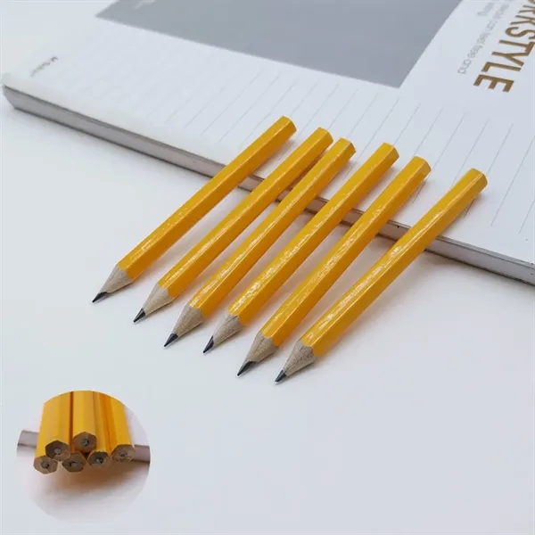 Hex Shape Wooden Golf Pencil - Hex Shape Wooden Golf Pencil - Image 3 of 7