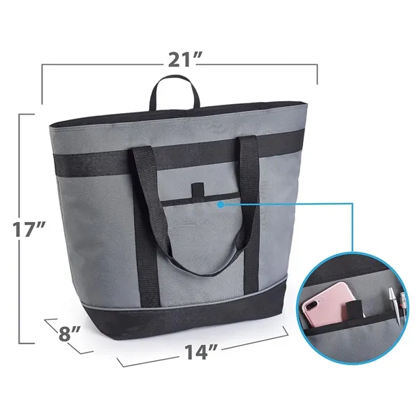 Insulated Cooler Tote Bag - Insulated Cooler Tote Bag - Image 2 of 10