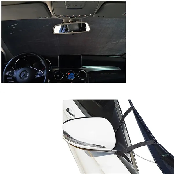Foldable Car Windshield Sun Shade - Foldable Car Windshield Sun Shade - Image 3 of 6