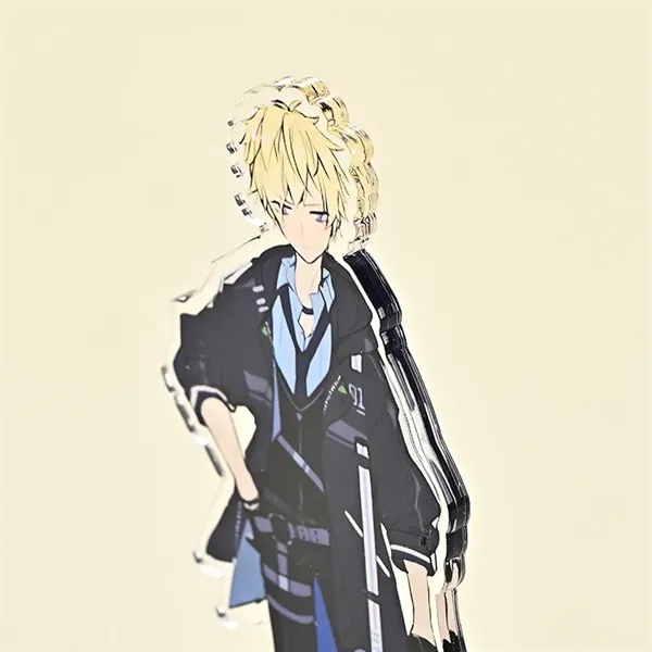 Custom Clear Acrylic Cutout Standees Desktop Photo Display - Custom Clear Acrylic Cutout Standees Desktop Photo Display - Image 3 of 4