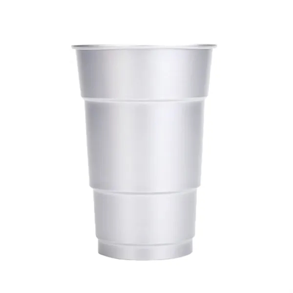 MOQ50 Reusable 16 Oz Recyclable Stadium Aluminum Cup - MOQ50 Reusable 16 Oz Recyclable Stadium Aluminum Cup - Image 5 of 5