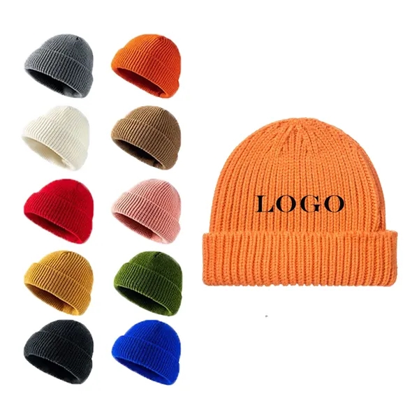 MOQ 50 Warm Soft Knitted Beanie Hat - MOQ 50 Warm Soft Knitted Beanie Hat - Image 0 of 1