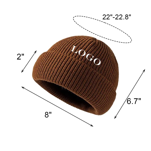 MOQ 50 Warm Soft Knitted Beanie Hat - MOQ 50 Warm Soft Knitted Beanie Hat - Image 1 of 1
