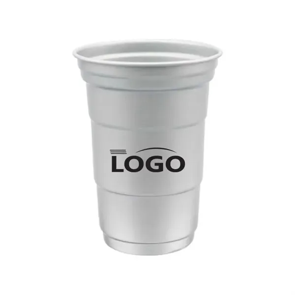 16oz Customizable Aluminum Stadium Cups - 16oz Customizable Aluminum Stadium Cups - Image 0 of 2