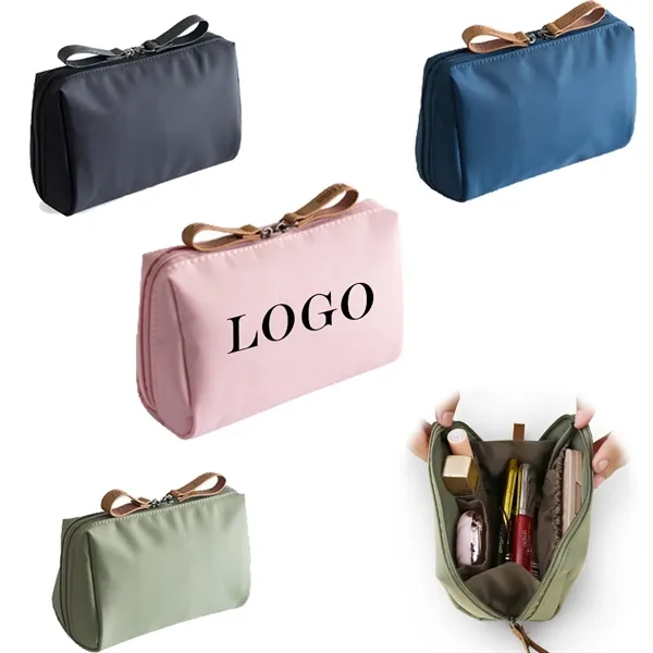 MOQ 50 Portable Travel Large Capacity Makeup Bag - MOQ 50 Portable Travel Large Capacity Makeup Bag - Image 0 of 1