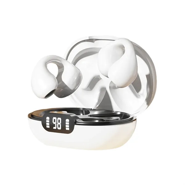 Wireless Noise Reduction Rechargeable Ear Clip Earbud - Wireless Noise Reduction Rechargeable Ear Clip Earbud - Image 1 of 3