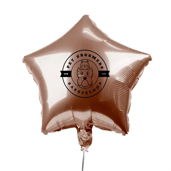 18" Star-Shaped Mylar Balloon 1 Color 1 Side - 18" Star-Shaped Mylar Balloon 1 Color 1 Side - Image 11 of 13