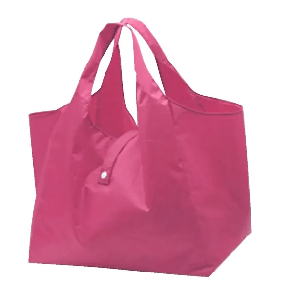 Portable Reusable Folding Shopping Bag - Portable Reusable Folding Shopping Bag - Image 4 of 4