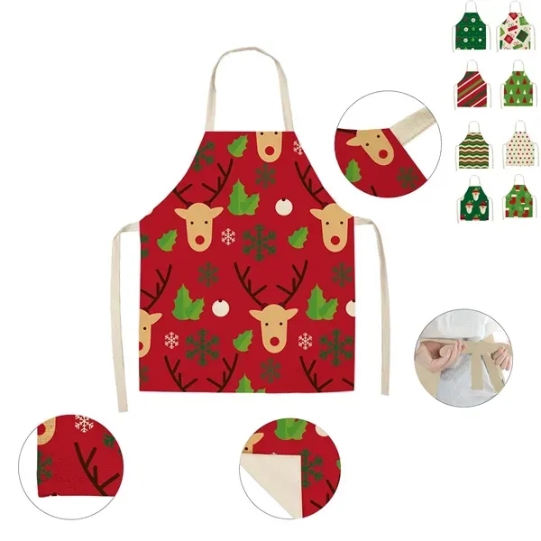 Cotton Hemp Apron - Cotton Hemp Apron - Image 0 of 3