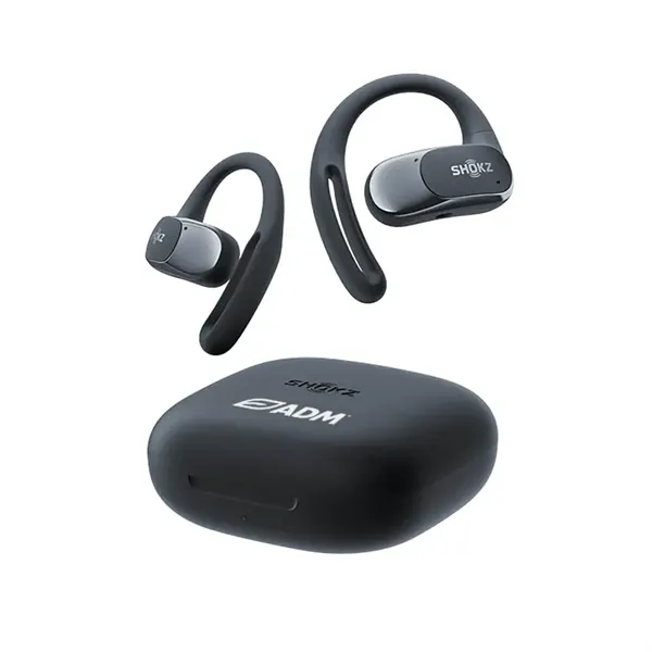 Shokz OpenFit Air Open-Ear True Wireless Earbuds - Black - Shokz OpenFit Air Open-Ear True Wireless Earbuds - Black - Image 0 of 4