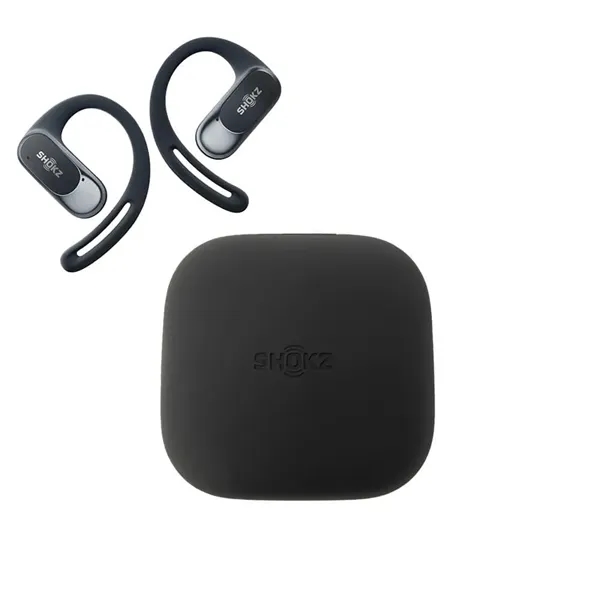 Shokz OpenFit Air Open-Ear True Wireless Earbuds - Black - Shokz OpenFit Air Open-Ear True Wireless Earbuds - Black - Image 4 of 4
