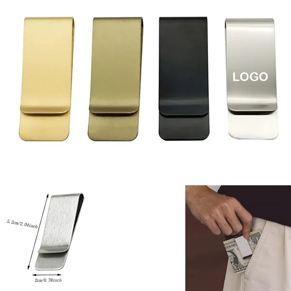 Money Clip Stainless Steel - Money Clip Stainless Steel - Image 1 of 4