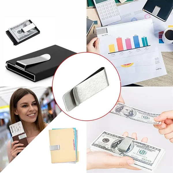 Money Clip Stainless Steel - Money Clip Stainless Steel - Image 3 of 4