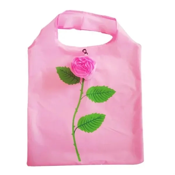 Rose Tote Shopping Bag - Rose Tote Shopping Bag - Image 2 of 3