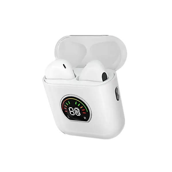 Wireless Bluetooth Earbud with LED Display and Charging Case - Wireless Bluetooth Earbud with LED Display and Charging Case - Image 1 of 3