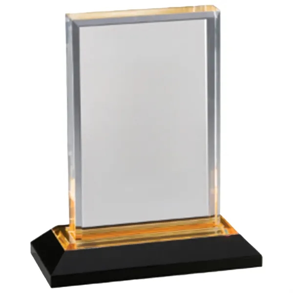 Gold Beveled Impress Acrylic Award - Gold Beveled Impress Acrylic Award - Image 1 of 1