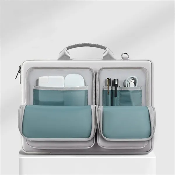Laptop Messenger Shoulder Bag - Laptop Messenger Shoulder Bag - Image 1 of 9