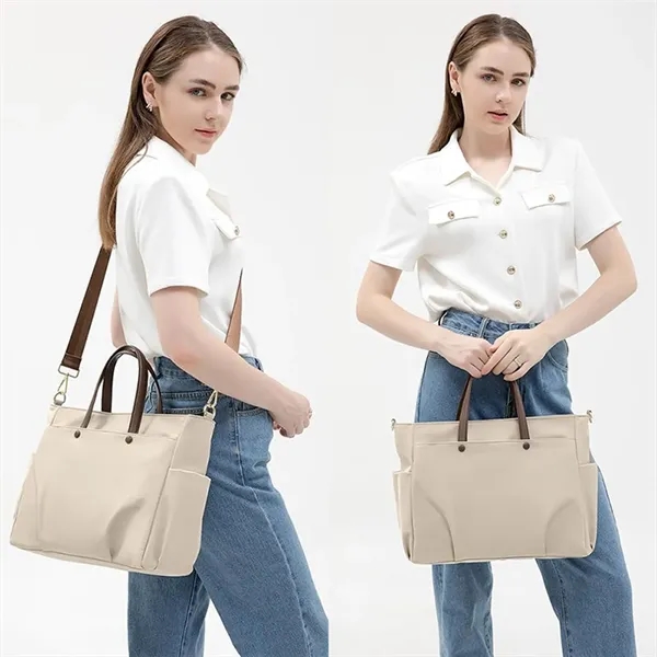 Laptop Tote Bag for Women - Laptop Tote Bag for Women - Image 6 of 10