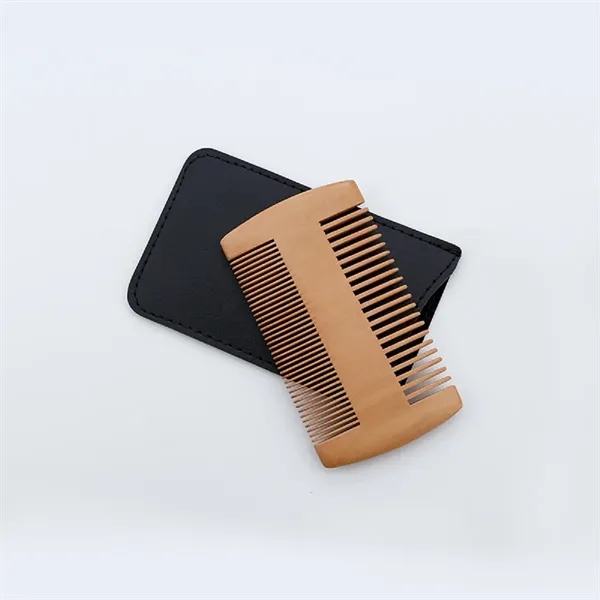 Pearwood Double Sided Beard Combs - Pearwood Double Sided Beard Combs - Image 4 of 4