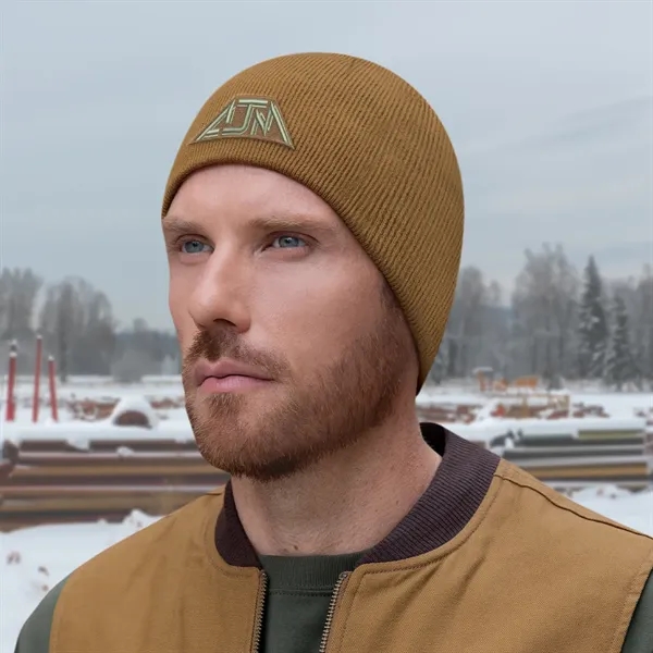 Acrylic Rib Knit Board Toque - Acrylic Rib Knit Board Toque - Image 18 of 18