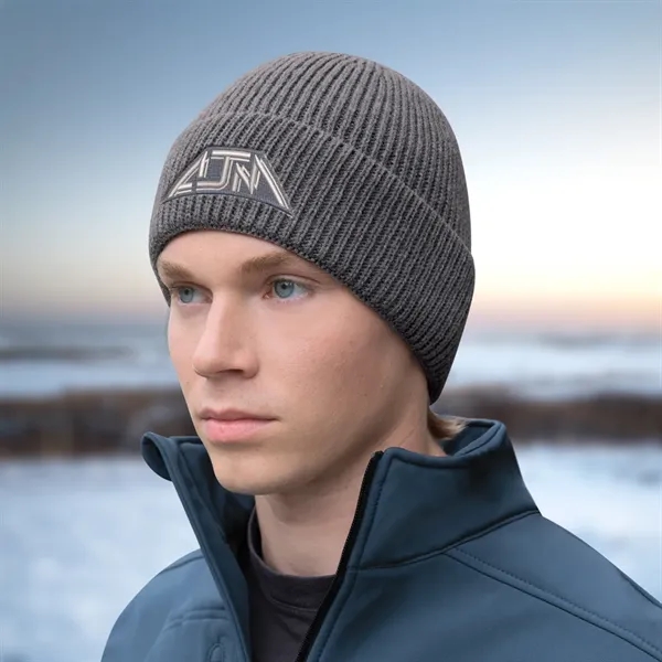 Acrylic, Cuff Toque with Flat Seams - Acrylic, Cuff Toque with Flat Seams - Image 12 of 17