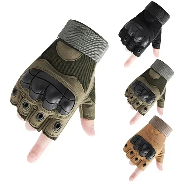 Fingerless Tactical Gloves - Fingerless Tactical Gloves - Image 0 of 3