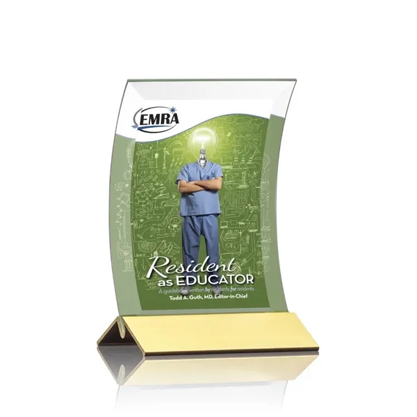 Custom Dominga VividPrint™ Award - Gold