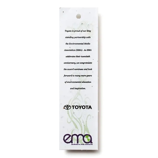 Seed Paper Bookmark, Small - Seed Paper Bookmark, Small - Image 0 of 0