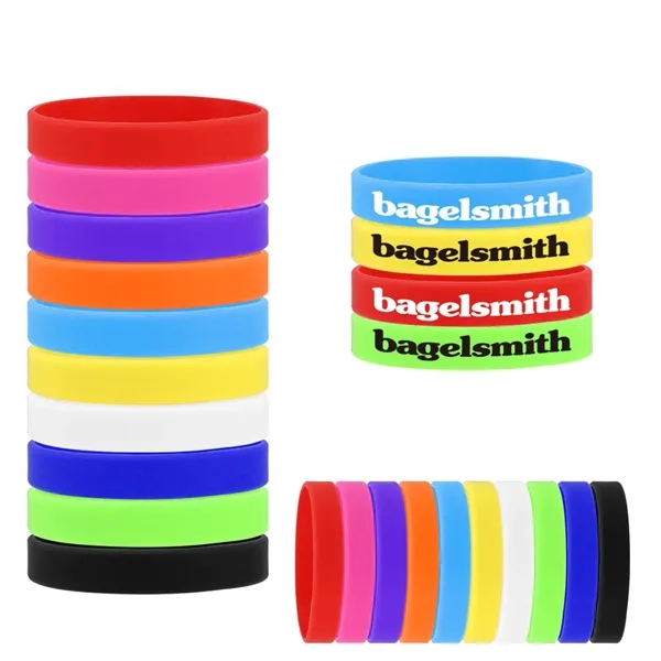 Screen Printed Silicone Bracelet - Screen Printed Silicone Bracelet - Image 0 of 7