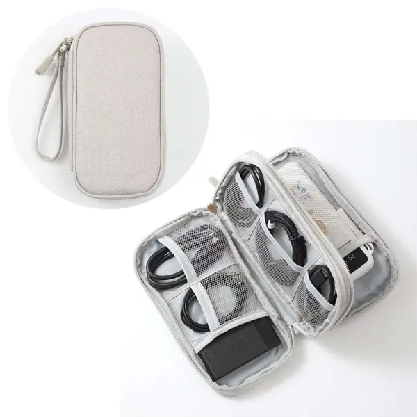 Travel Cable Organizer Pouch - Travel Cable Organizer Pouch - Image 1 of 2