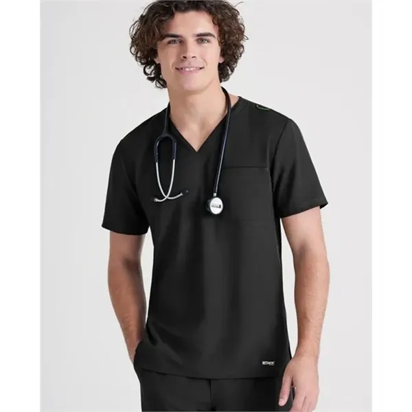 Barco® Grey's Anatomy™ Men's Evolve Piped V-Neck Top - Barco® Grey's Anatomy™ Men's Evolve Piped V-Neck Top - Image 0 of 13