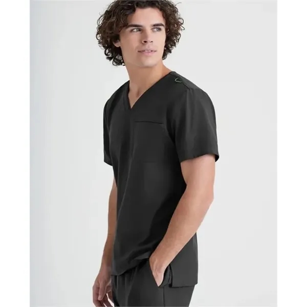 Barco® Grey's Anatomy™ Men's Evolve Piped V-Neck Top - Barco® Grey's Anatomy™ Men's Evolve Piped V-Neck Top - Image 1 of 13