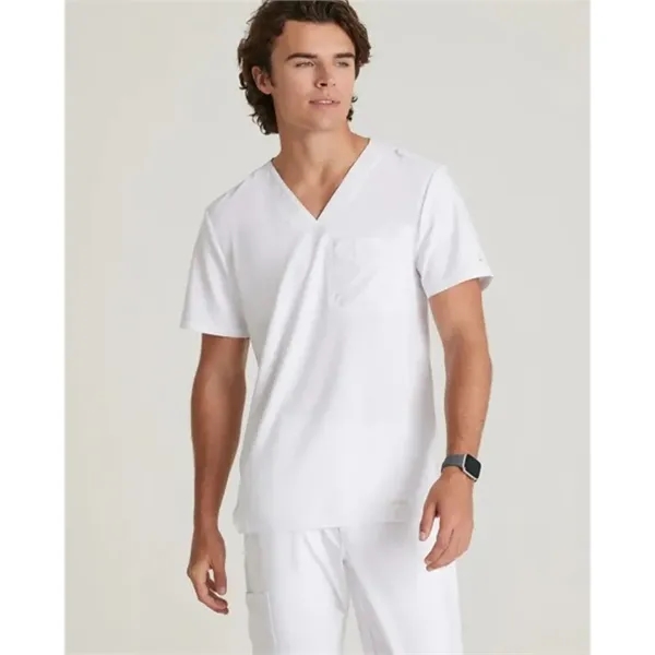 Barco® Grey's Anatomy™ Men's Evolve Piped V-Neck Top - Barco® Grey's Anatomy™ Men's Evolve Piped V-Neck Top - Image 5 of 13