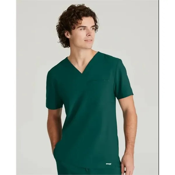 Barco® Grey's Anatomy™ Men's Evolve Piped V-Neck Top - Barco® Grey's Anatomy™ Men's Evolve Piped V-Neck Top - Image 9 of 13