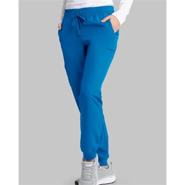 Barco® Women's Mid Rise Jogger Scrub Pants - Barco® Women's Mid Rise Jogger Scrub Pants - Image 3 of 16