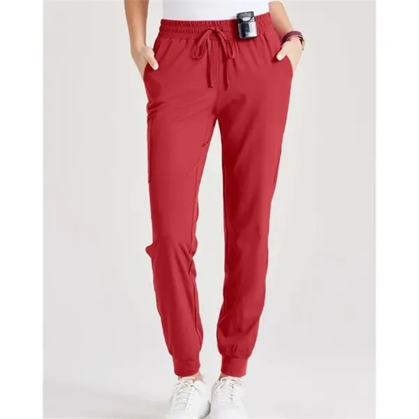 Barco® Women's Mid Rise Jogger Scrub Pants - Barco® Women's Mid Rise Jogger Scrub Pants - Image 6 of 16