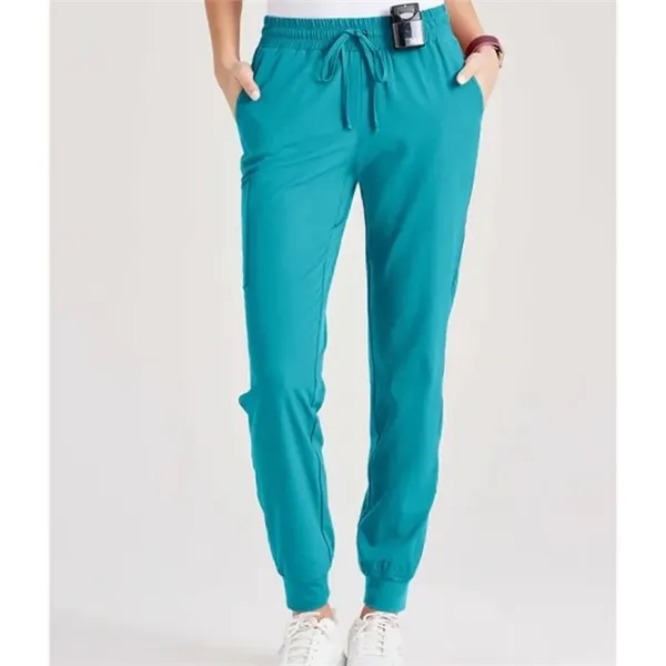Barco® Women's Mid Rise Jogger Scrub Pants - Barco® Women's Mid Rise Jogger Scrub Pants - Image 11 of 16