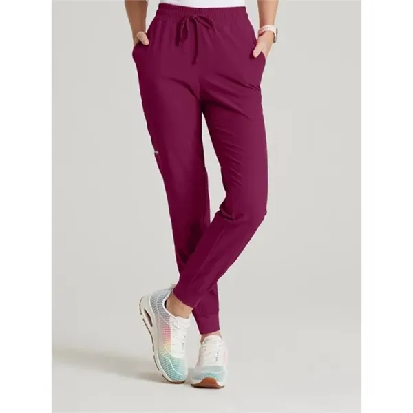 Barco® Women's Mid Rise Jogger Scrub Pants - Barco® Women's Mid Rise Jogger Scrub Pants - Image 16 of 16