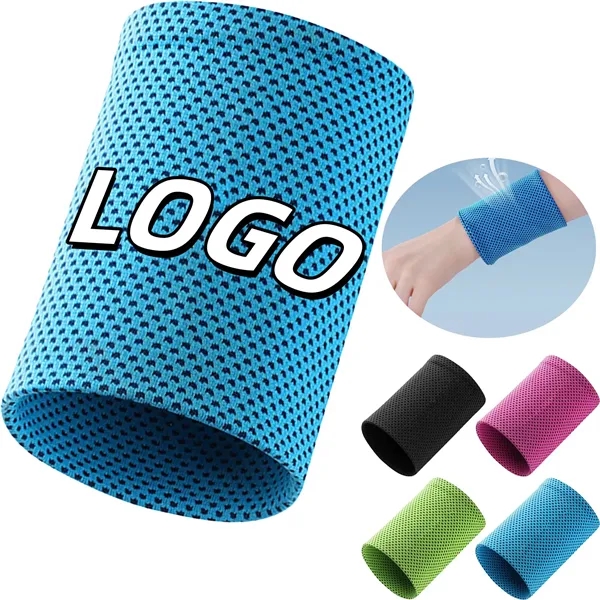 Outdoor Breathable Express Cold Sensation Wrist Guard - Outdoor Breathable Express Cold Sensation Wrist Guard - Image 0 of 6