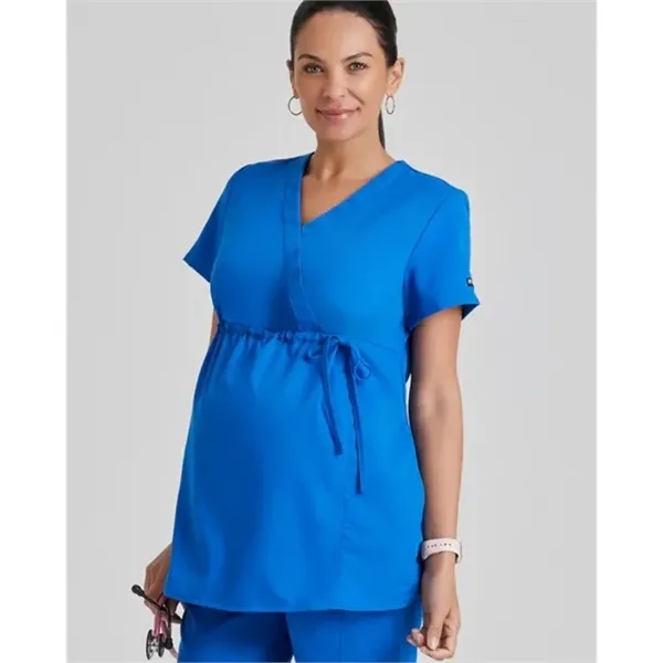 Barco Grey's Anatomy Women Maternity Classic Lilah Scrub Top - Barco Grey's Anatomy Women Maternity Classic Lilah Scrub Top - Image 3 of 5