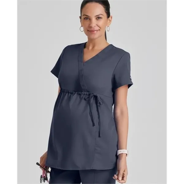 Barco Grey's Anatomy Women Maternity Classic Lilah Scrub Top - Barco Grey's Anatomy Women Maternity Classic Lilah Scrub Top - Image 5 of 5